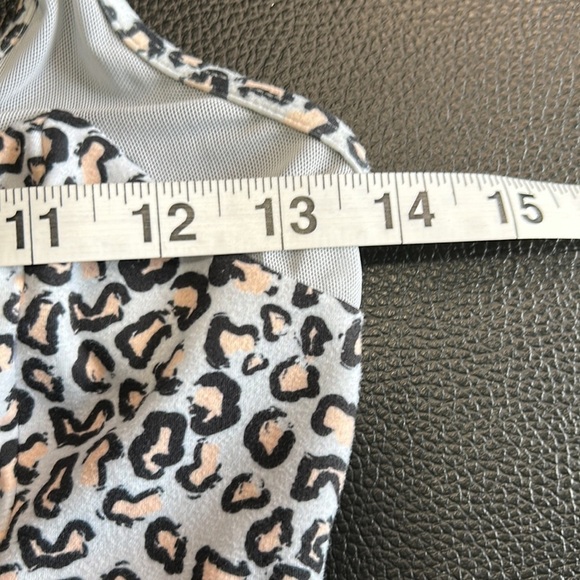 Varley Tank Top Vidora Vest Sleeveless Leopard Printed Sports Shirt Athletic M - Picture 10 of 11